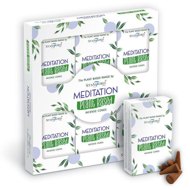 46243 meditatie - stamford plantaardige wierook kegels