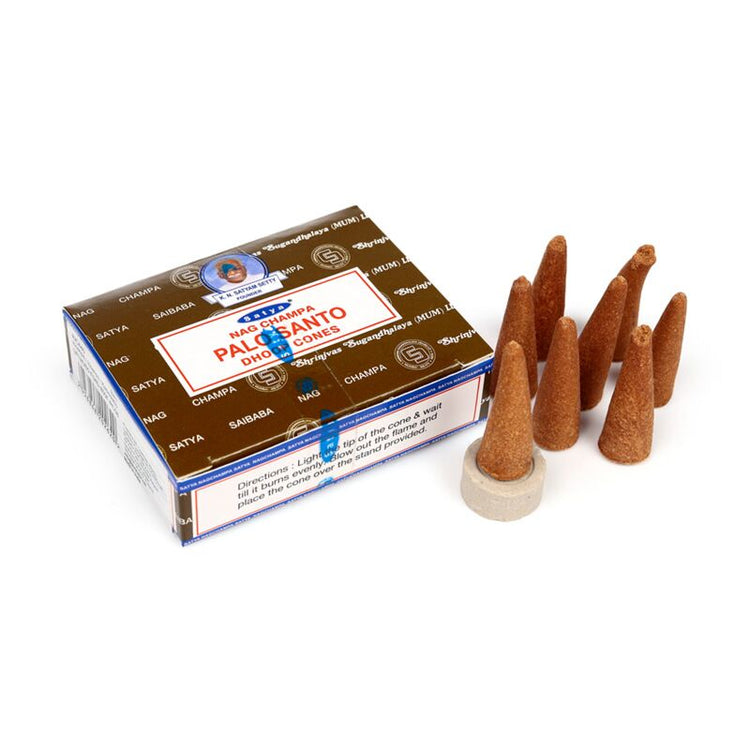 Satya palo santo nag champa dhoop wierook kegels