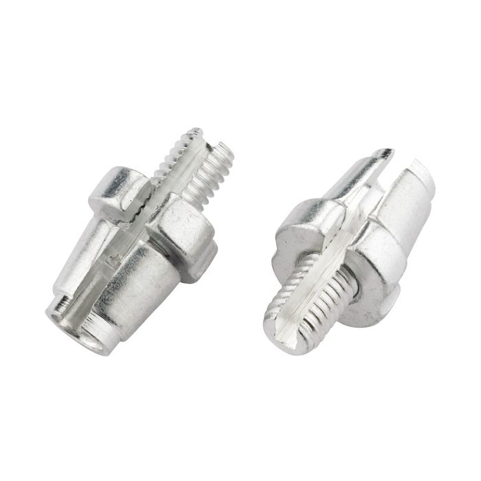 Jagwire m7 adjusting barrel - alloy (10pcs) - silver
