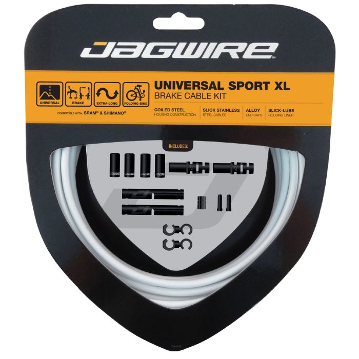 Jagwire universal sport brake xl kit - white