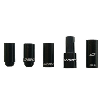 Jagwire road elite link brake end cap pack (12pcs) - black
