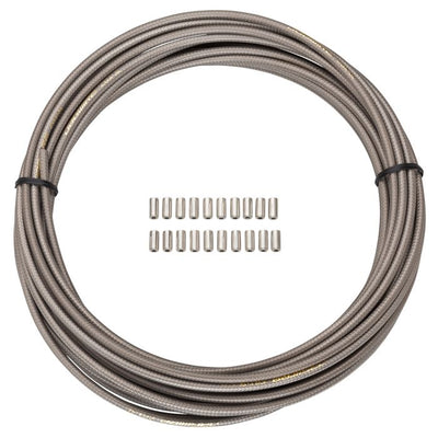Jagwire brake housing 5mm cgx-sl slick-lube (10 m) - titanium