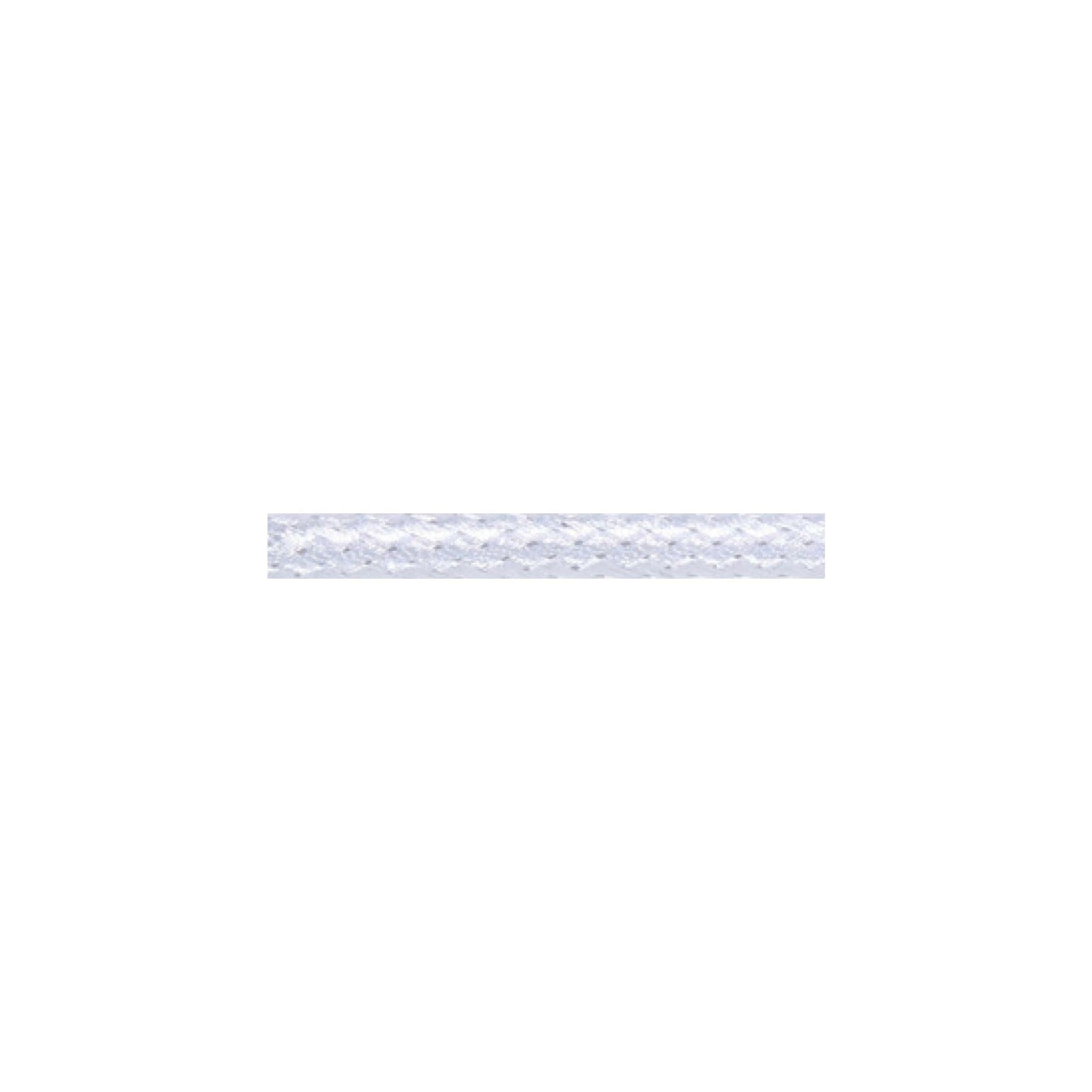Elvedes rem buitenk 5mm zilver (10m) gevlochten 182038-10