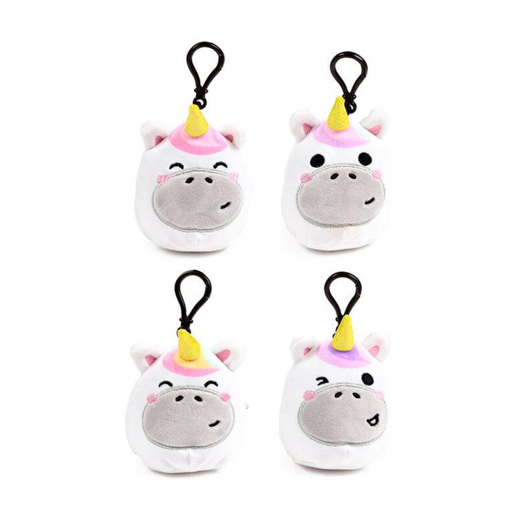Squidglys astra de eenhoorn adoracorns mini sleutelhanger
