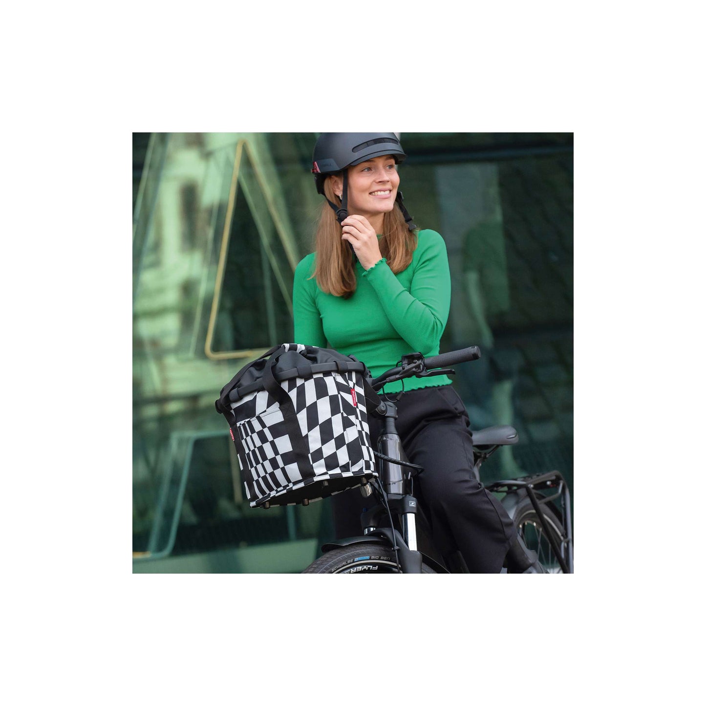 Reisenthel korb bikebasket shop.bag r k bikebasket zebra