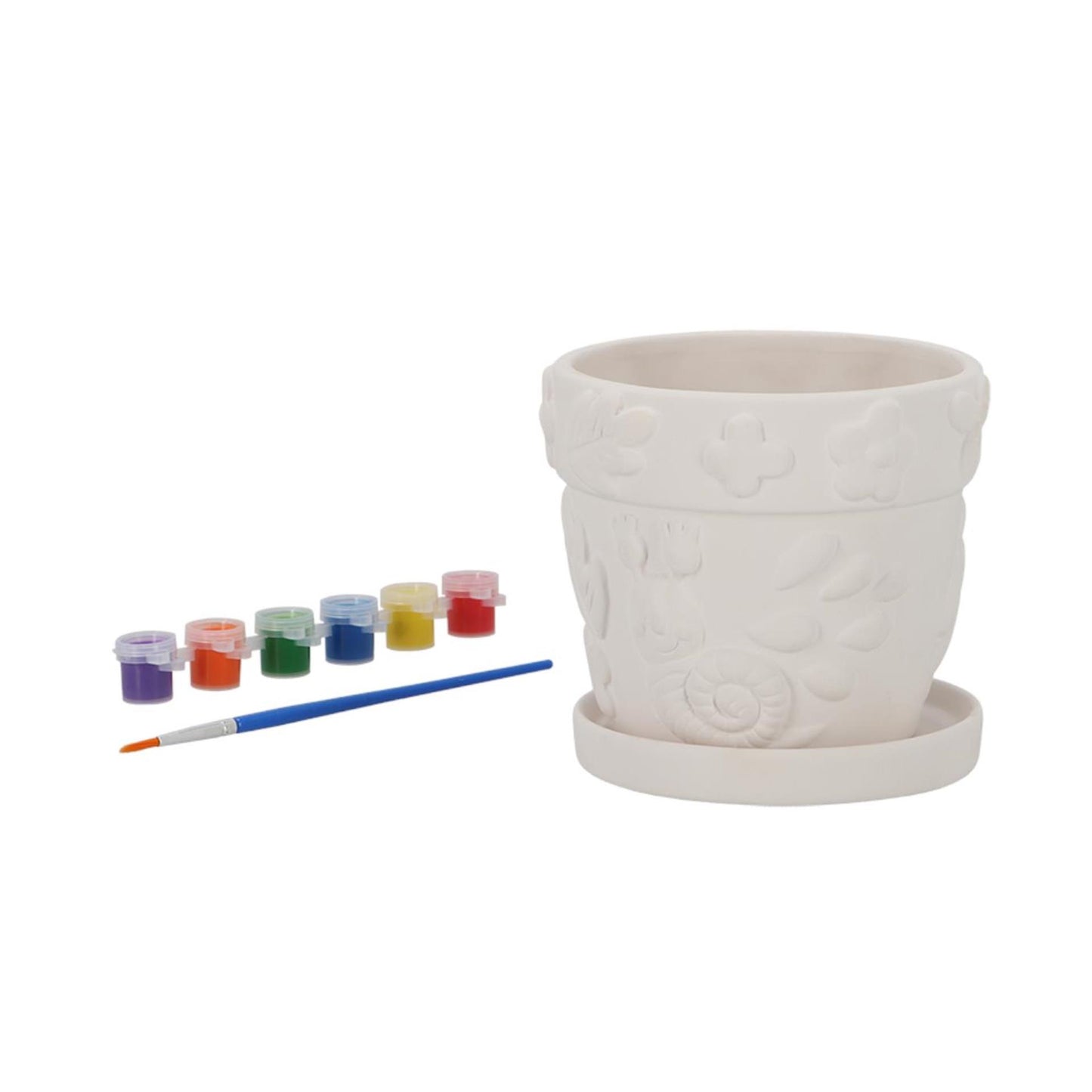 Esschert design schilder je eigen bloempot met insekten 13x13x12cm
