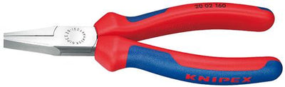 Knipex platbuigtang 20 02 160 grijptang (rood blauw)