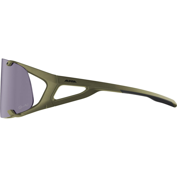 Alpina sports sportbril hawkeye q-lite v olijf