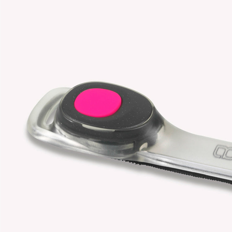 Outwet gato armband led usb one size neon roze
