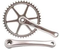 Crankstel Fausto 44T-170Mm Alu Zilver