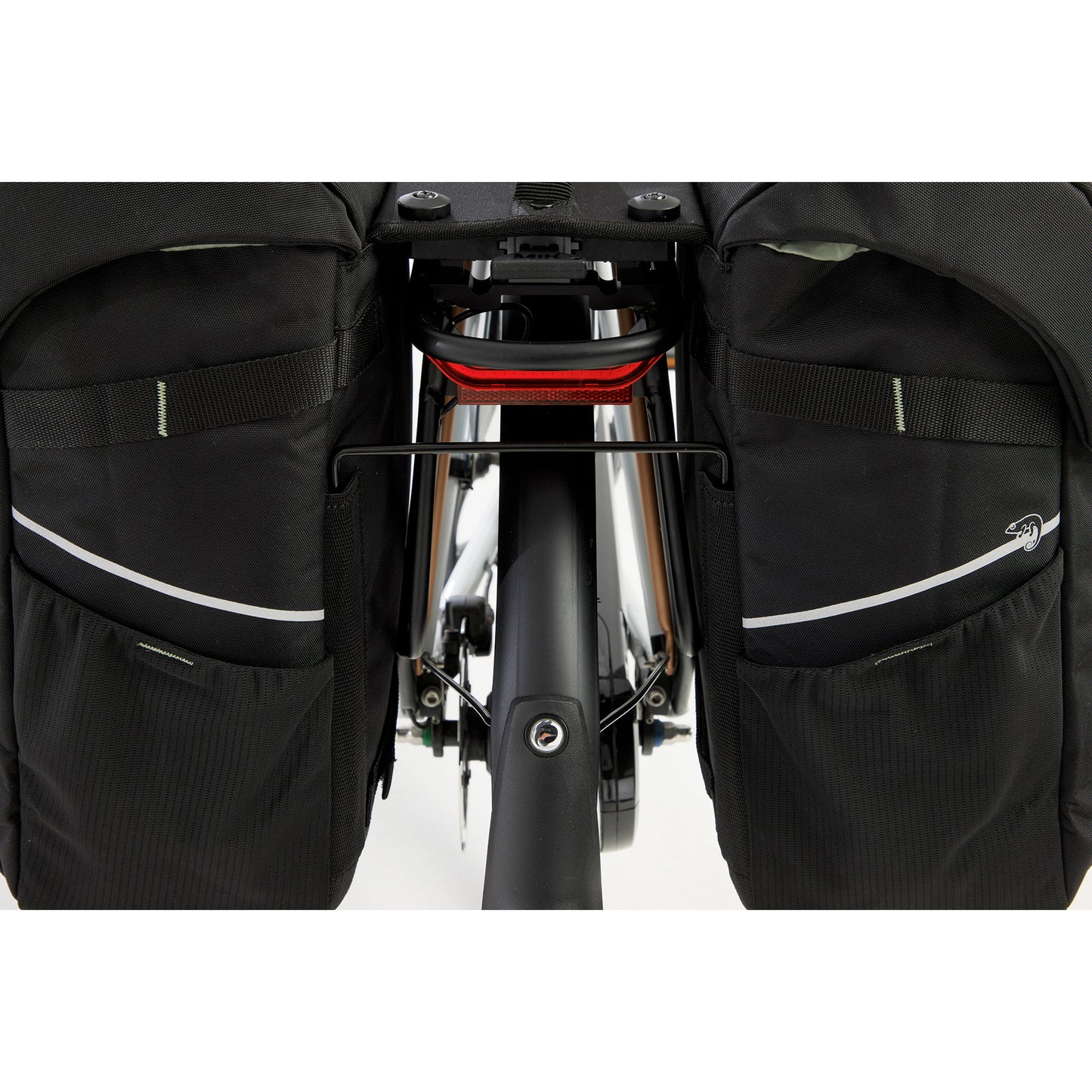 Newlooxs tas new looxs vigo dubbel | zwart groen | mik 2.0 | 40l