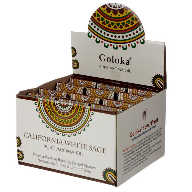 Californische witte salie 10ml - goloka geurolie