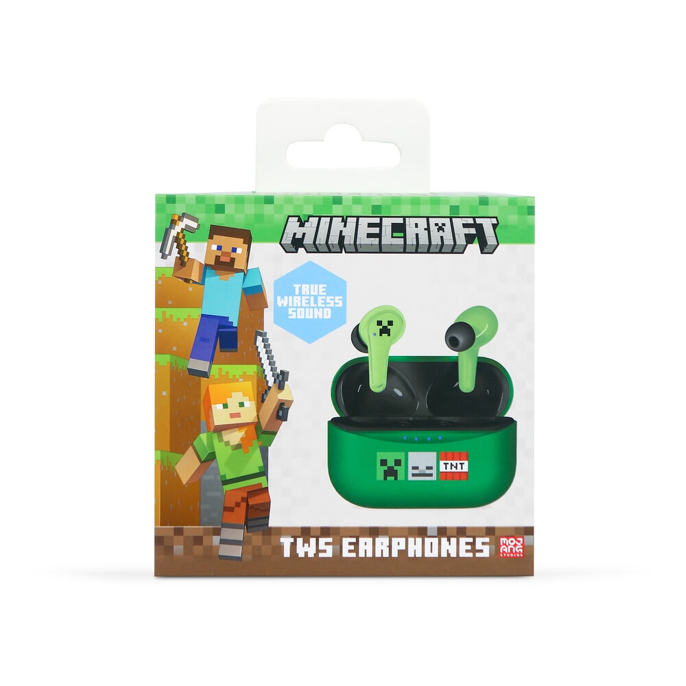 Otl technologies bluetooth tws earphones minecraft (mc1227)