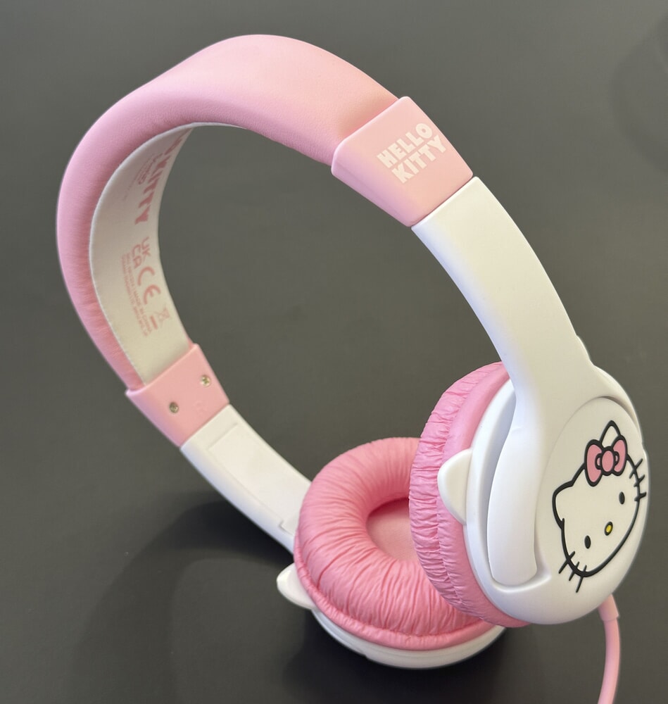 Otl technologies classic headphones with ears hello kitty (hk1374)
