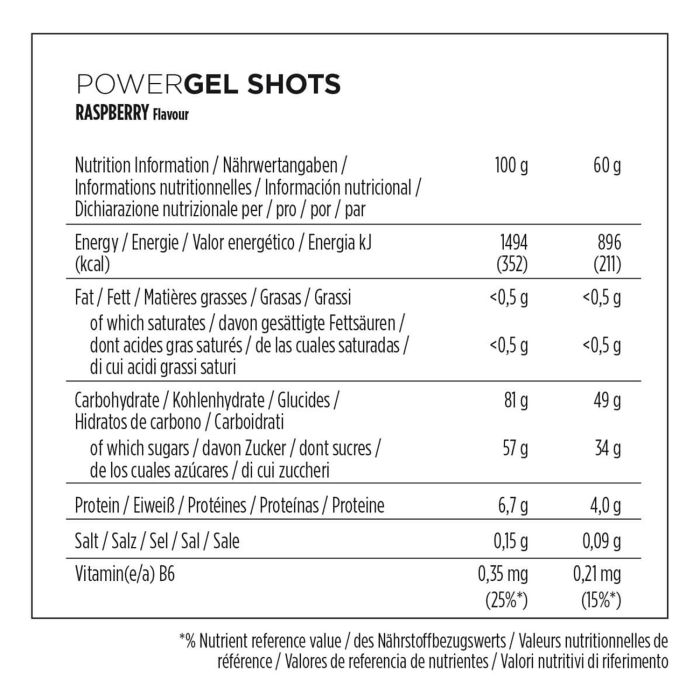 Powerbar powergel shots 60g