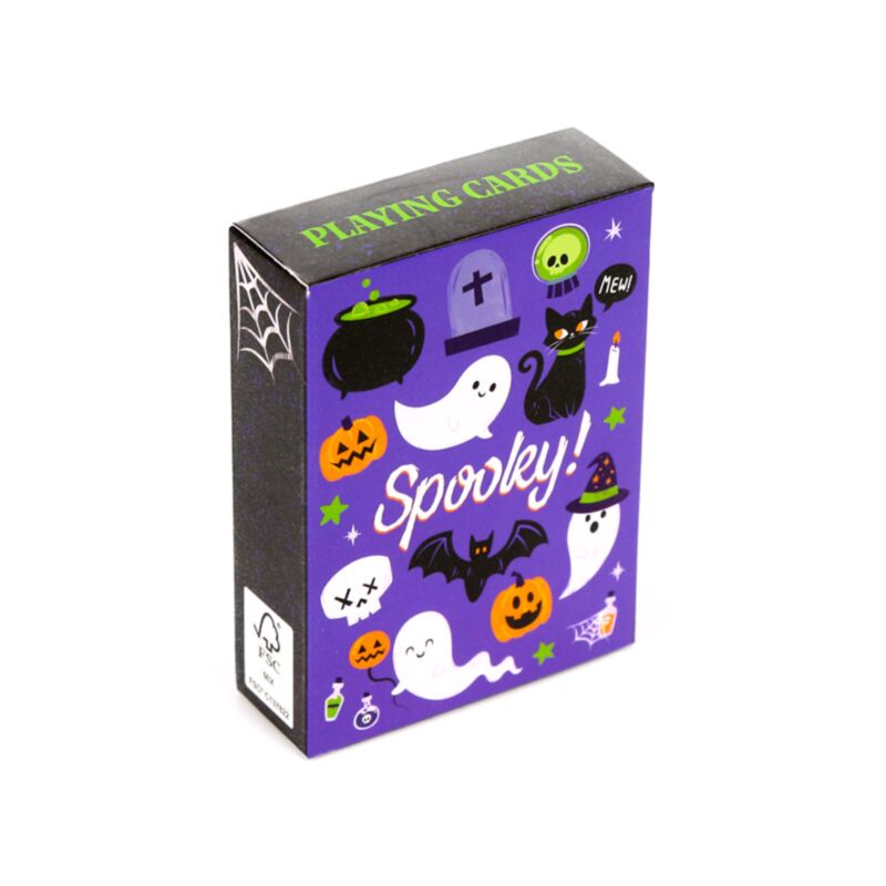Spooky speelkaarten kaartspel