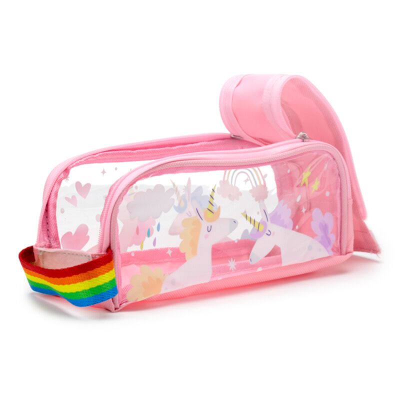 Unicorn magic transparant potlodenkoker