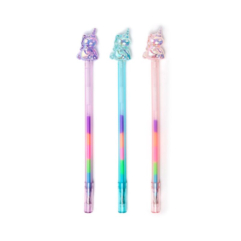Eenhoorn regenboog inkt pen