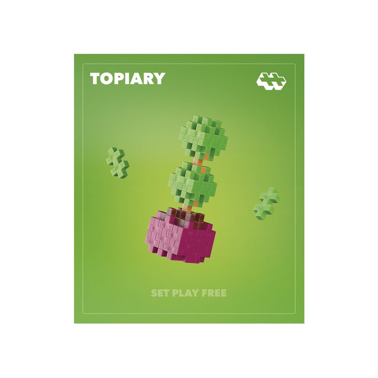 Plus plus plant packs - topiary plus-plus flowers plants (4341)