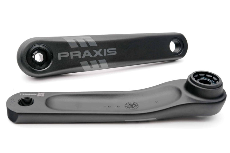 Praxis crankstel e-bike type 1 aluminium isis 160mm