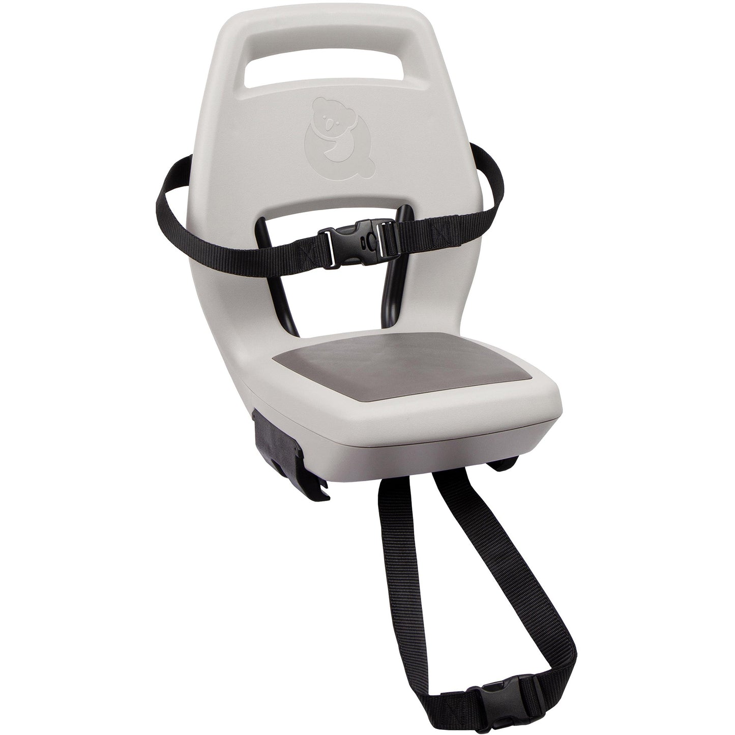 Qibbel achterzitje junior 6+ bagagedrager beige bruin