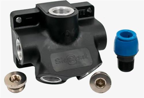 Alusic muurplaatset in:ø22mm uit:4x1 2