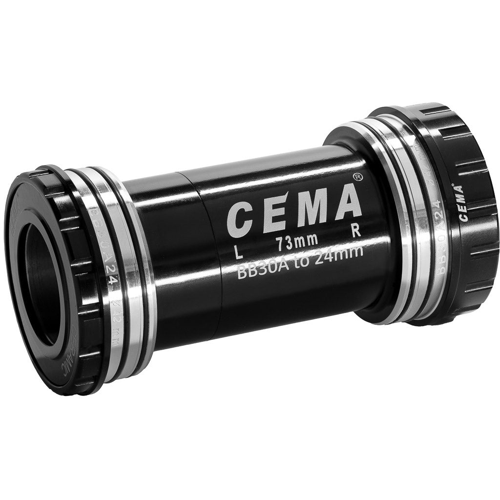 Cema bracketas bb30a interlock shimano-rvs-zwart