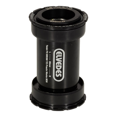 Twist fit trapas Elvedes voor BB386 Praxis road MTB 46 x 86 mm