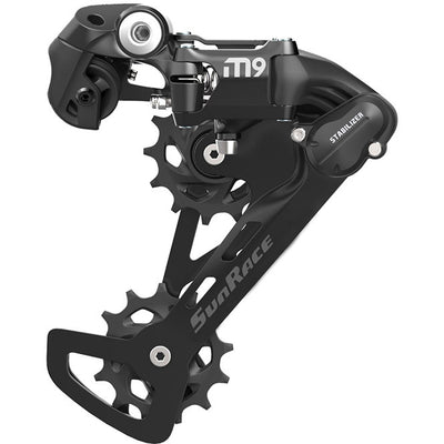 Sunrace a.derailleur rdm900 9v zwart