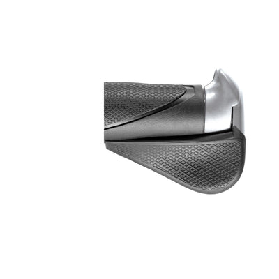 Fietsgreep met ergonomisch handvat, 130mm 87mm, Kraton materiaal, zwart