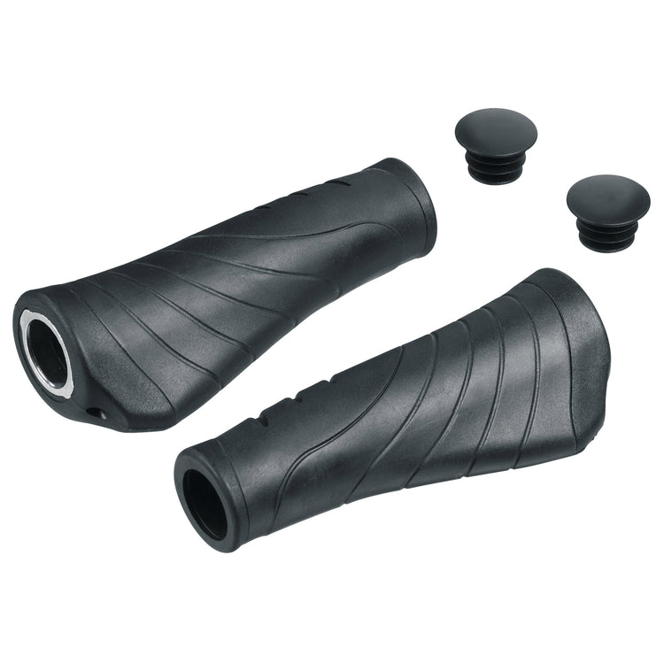 Ergotec Reno set handvatten 2x 135mm zwart