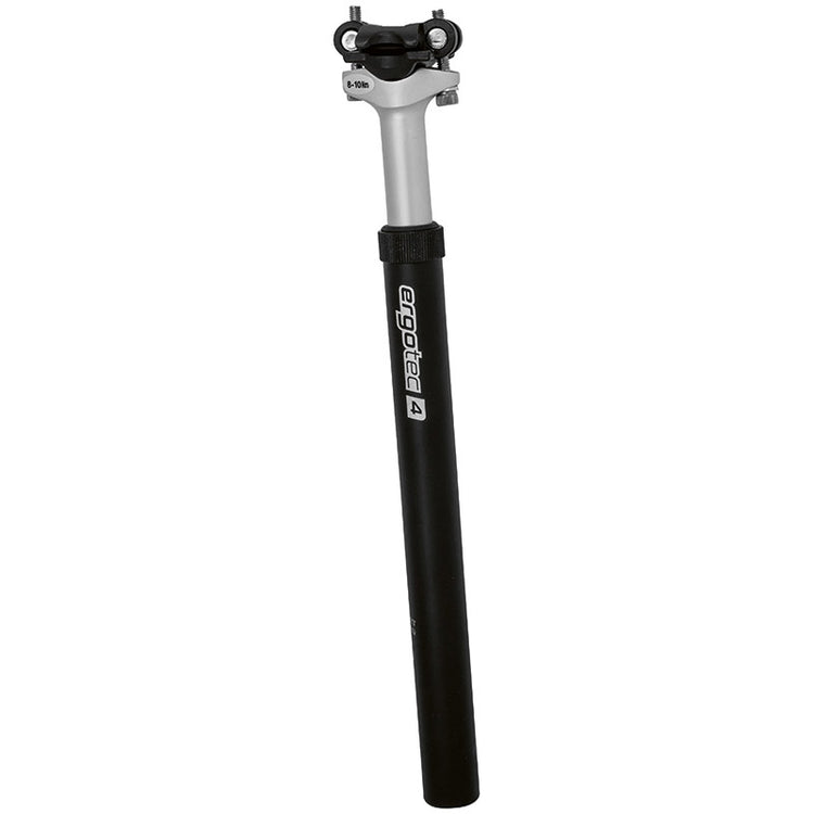 Ergotec zadelpen verend sp-7.0 27.2x350mm zwart