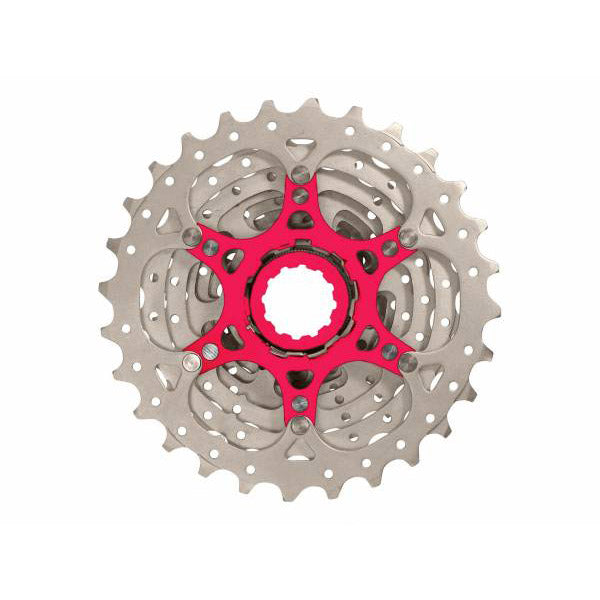 SunRace csrx0 cassette 10 speed 11-25 metallic zilver in box