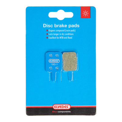 Schijfremblokset Elvedes organisch Assess mechanisch (1 paar)
