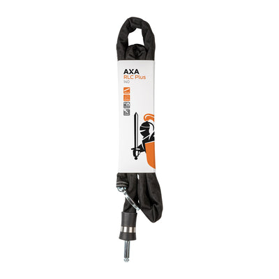 AXA RLC Plus 140 - insteekketting - 140 cm - zwart - fietsbeveiliging - geen ART