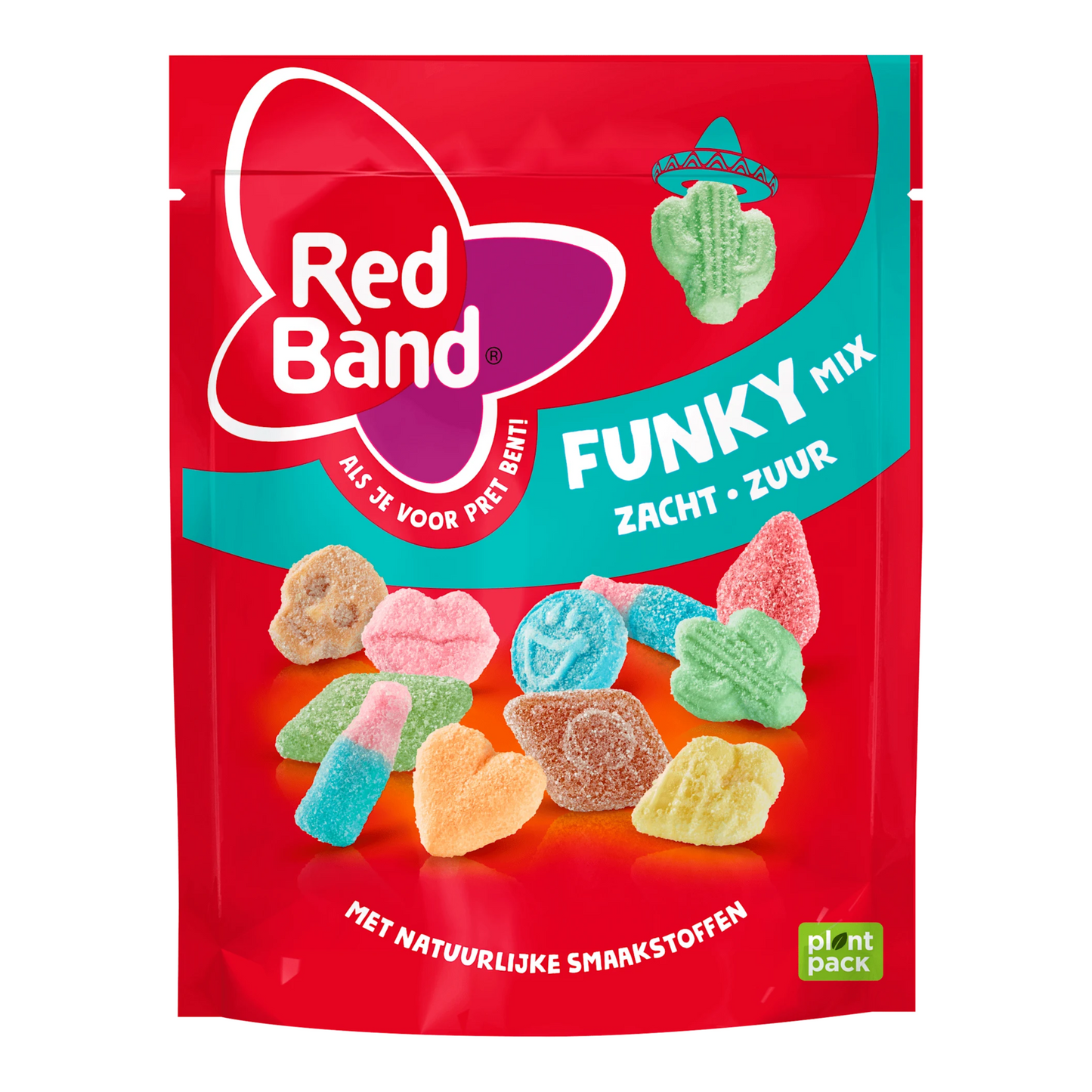 Red band snoepmix funky zak (10x 215gr)
