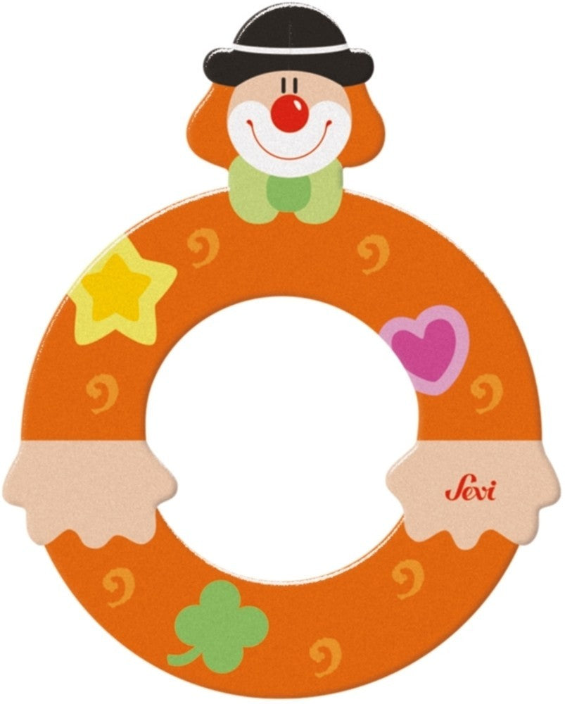 Sevi letter clown o: 10 cm (81751)