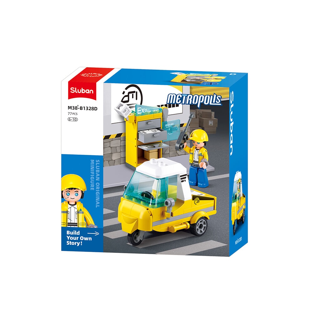 Sluban metropolis bestelbus (m38-b1328d)
