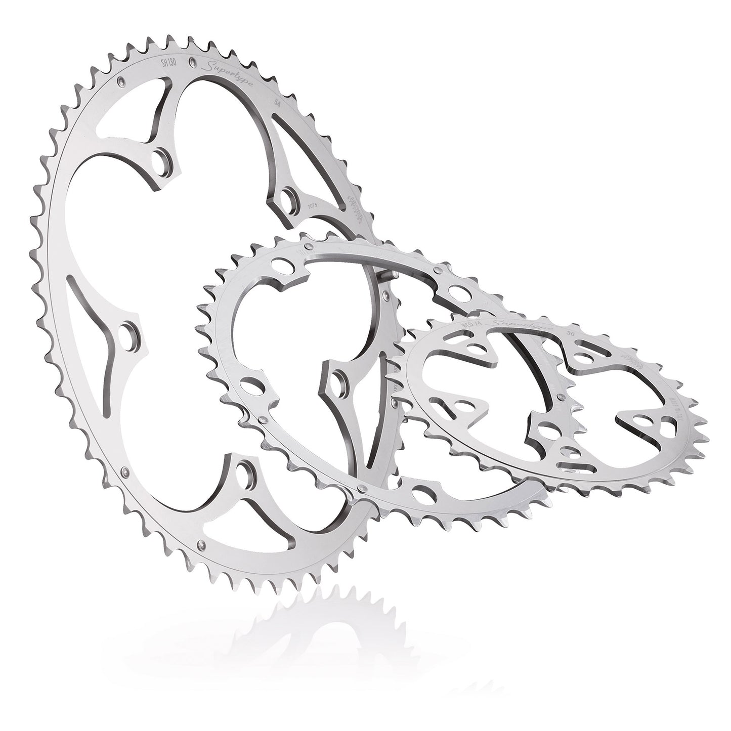 Miche kettingblad supertype 74 32t triple zilver