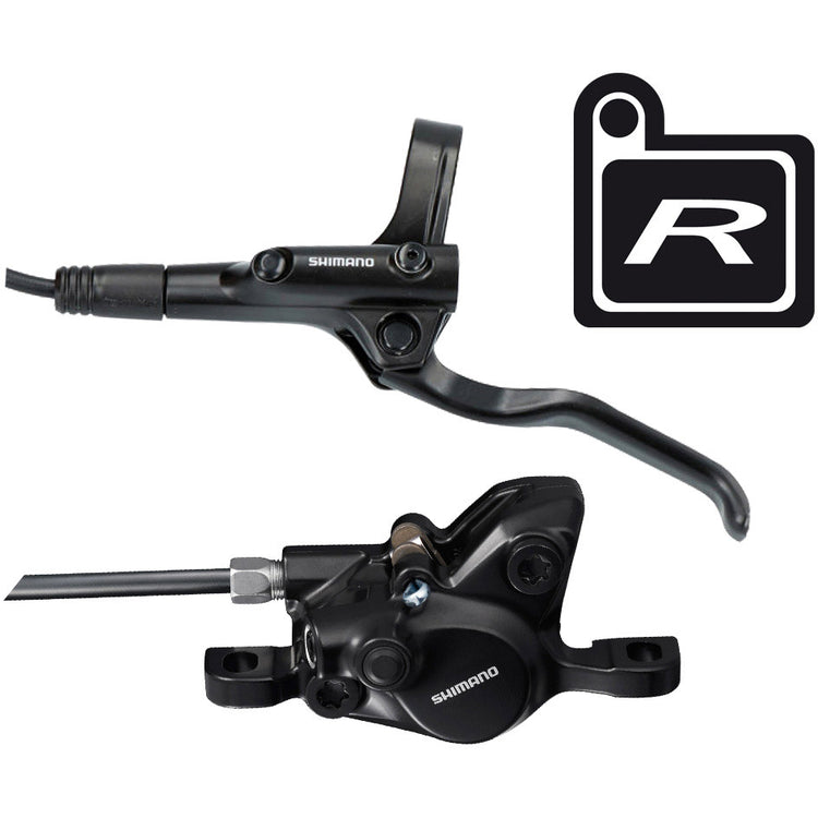 Shimano schijfremset mt200 voor kort 75cm zwart
