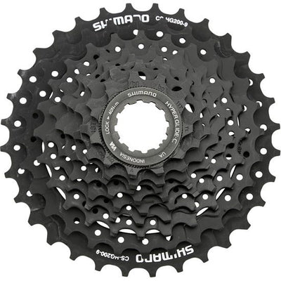 Shimano cassette acera 9v cs-hg200 11-36t zwart