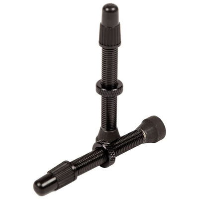 Stans stan's valve stem aluminium (shop pack - 10pcs) - universal, presta - black - 44mm