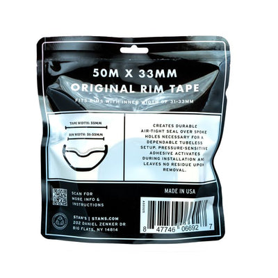 Stans stan's rim tape (50m) - 33mm