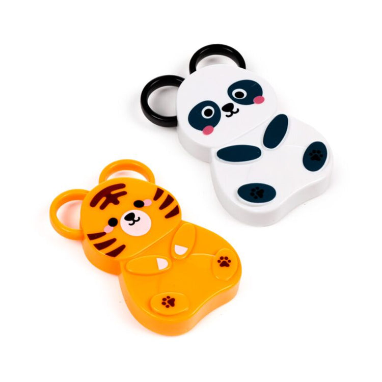 Abi adoramals wilde dieren kinderschaar in magnetische houder