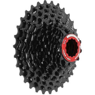 Superior sunrace cassette csrz800 12v 11-30t zwart rood