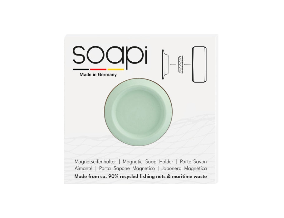 Soapi magnetische zeephouder - mintgroen