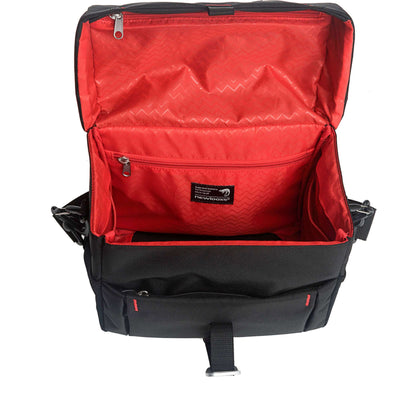 Vigo Handlebar Bag - sportieve stuurtas, waterdicht, verstevigd, reflecterend, zwart