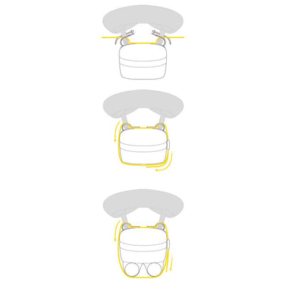 Topeak elementa seatbag - green - m
