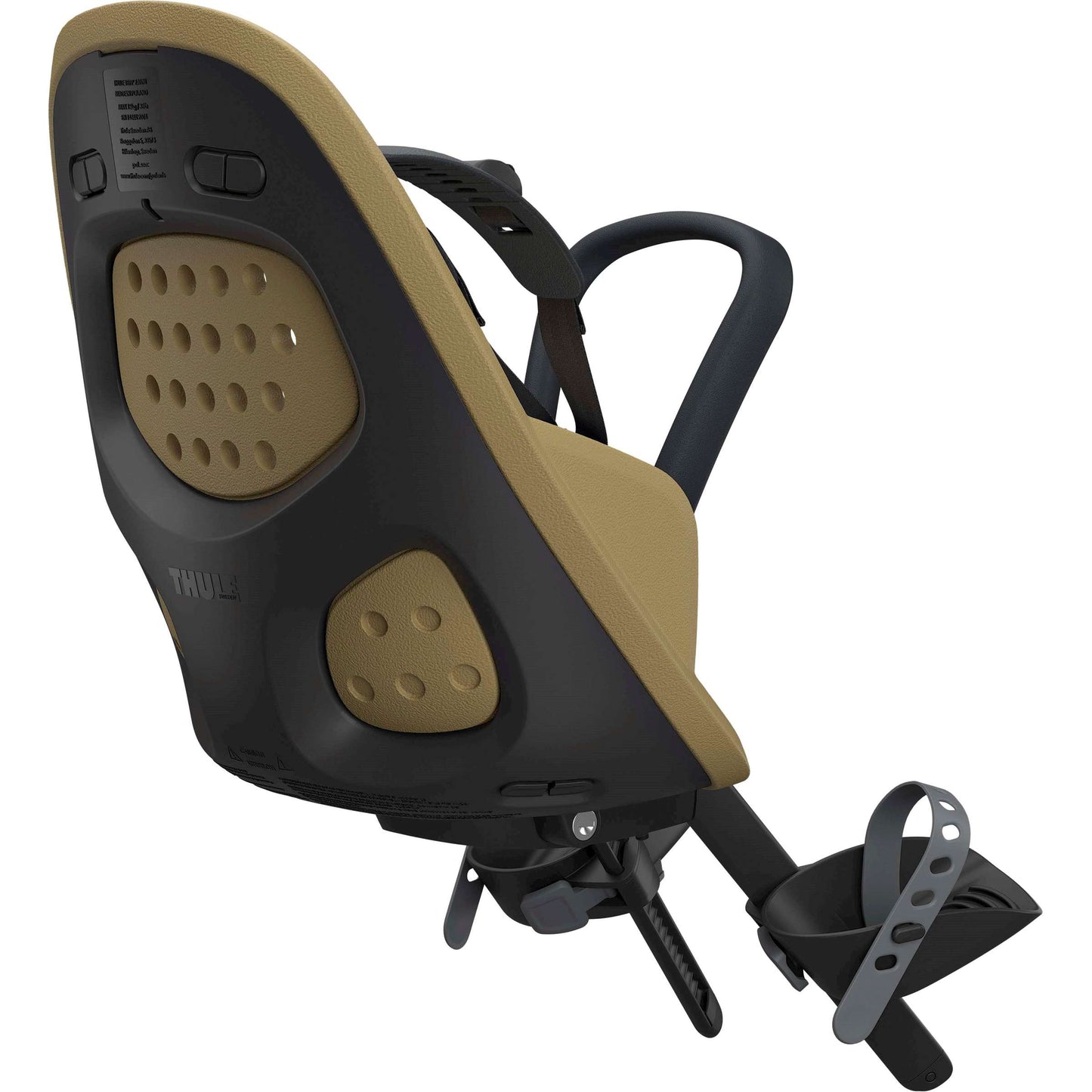 Thule yepp 2 mini - fietsstoeltje - voorzitje - fennel tan