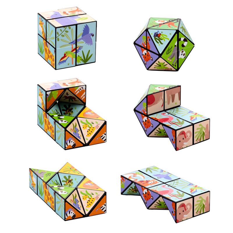 Zooniverse puzzel kubus speelgoed